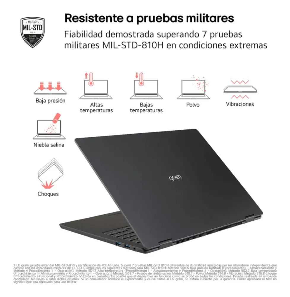 LG Gram 15Z80T-G.AU88B ordenador portatil AMD Ryzen AI 7 350 Portátil 39.6 cm (15.6") Full HD 32 GB LPDDR5x-SDRAM 1 TB SSD Wi-Fi 6E (802.11ax) Windows 11 Home Español Negro - detalle