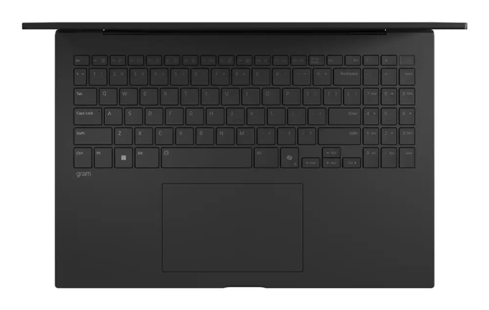 LG Gram 16Z90T Intel Core Ultra 7 255H Portátil 40.6 cm (16") WQXGA 32 GB LPDDR5x-SDRAM 1 TB SSD Wi-Fi 7 (802.11be) Windows 11 Home Negro - detalle