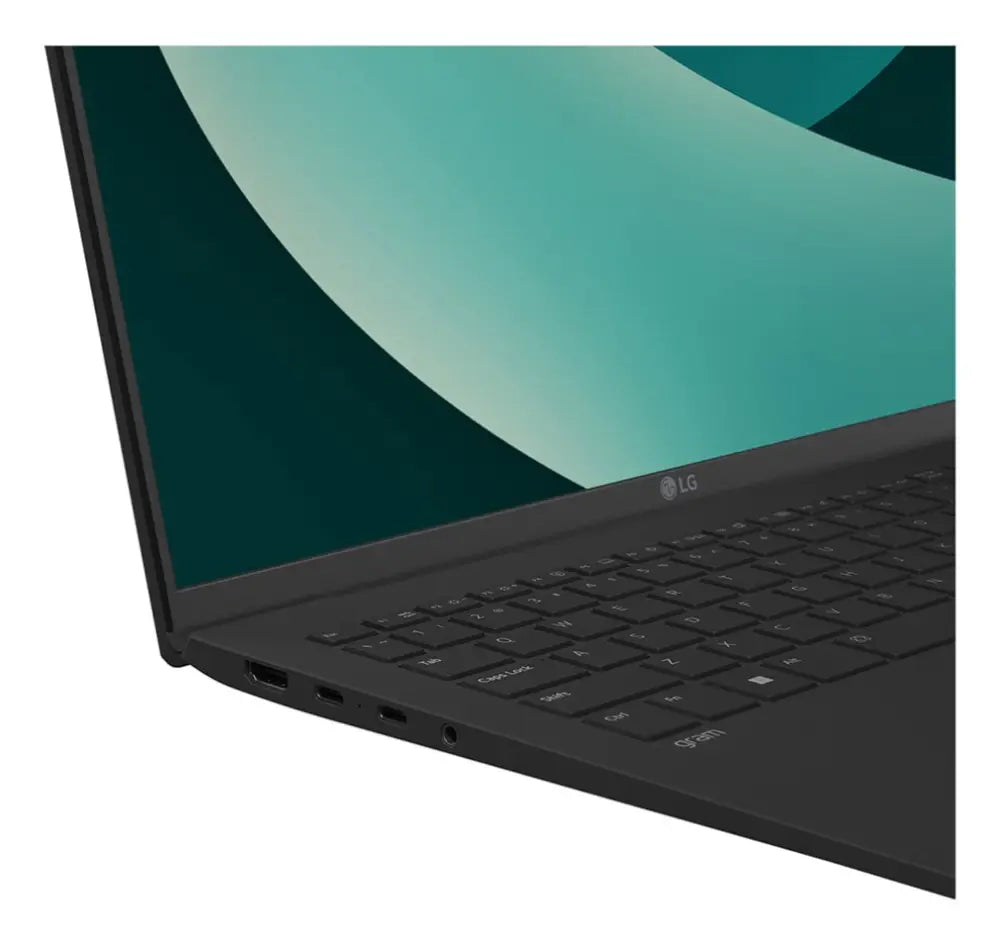 LG Gram 16Z90T Intel Core Ultra 7 255H Portátil 40.6 cm (16") WQXGA 32 GB LPDDR5x-SDRAM 1 TB SSD Wi-Fi 7 (802.11be) Windows 11 Home Negro - detalle