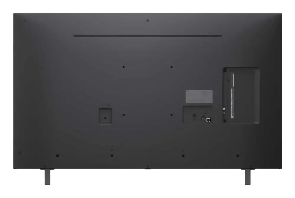 Televisor LED LG NanoCell AI 50NANO81A6A de 127 cm (50 pulgadas) en color negro, pantalla 4K Ultra HD y conectividad Wi-Fi.