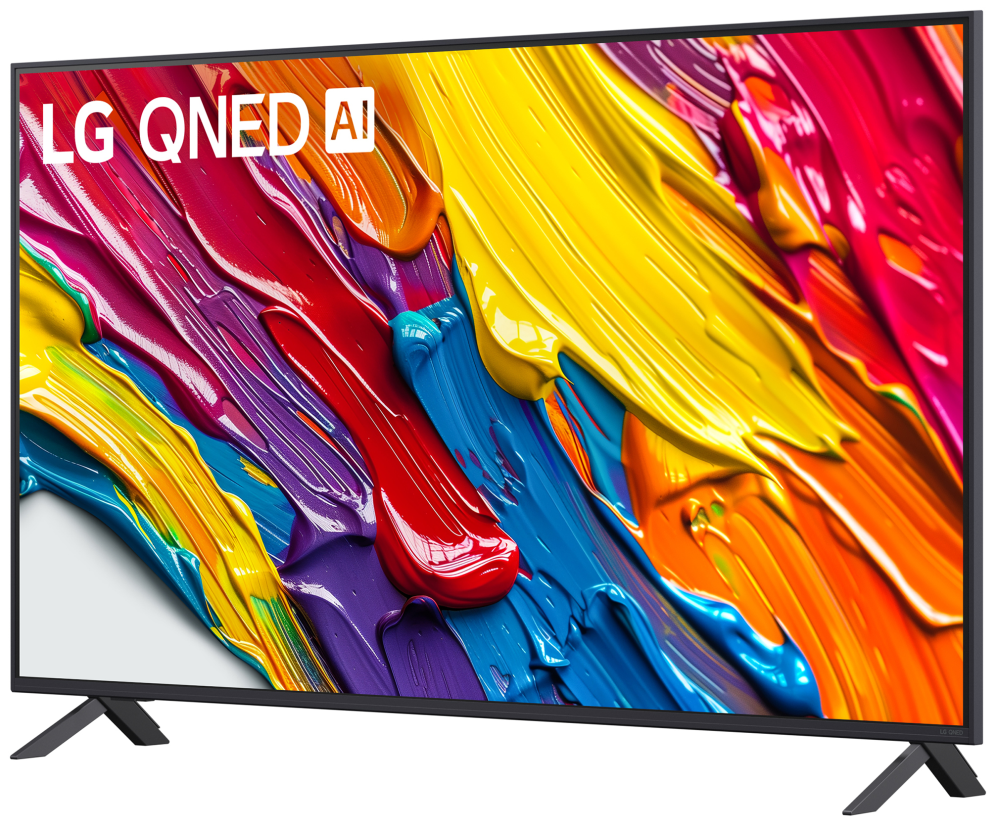 LG TV 55" 55QNED82A6B QNED UHD 4K - detalle