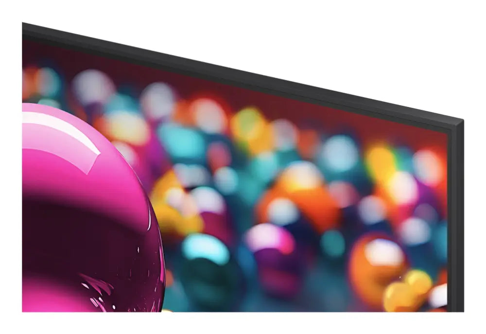 Televisor LED LG UHD AI 43 pulgadas, pantalla 4K Ultra HD, Smart TV negro con conexión Wi-Fi.
