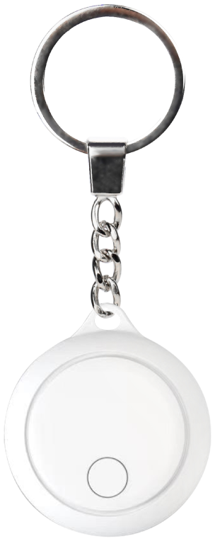 LLAVERO SMART TAG GEMBIRD BLANCO