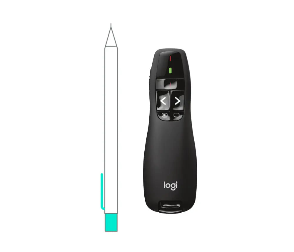 Logitech 910-001356 apuntador inalámbricos RF Negro - detalle