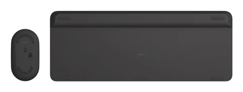 Logitech 920-009198 teclado Ratón incluido Universal RF inalámbrico QWERTY Español Grafito - detalle