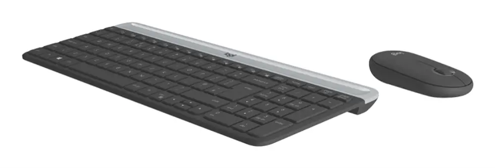 Logitech 920-009198 teclado Ratón incluido Universal RF inalámbrico QWERTY Español Grafito - detalle