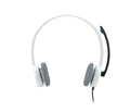 Logitech 981-000350 auricular y casco Auriculares Alámbrico Diadema Oficina/Centro de llamadas Blanco