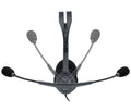 Logitech 981-000593 auricular y casco Auriculares Alámbrico Diadema Oficina/Centro de llamadas Negro
