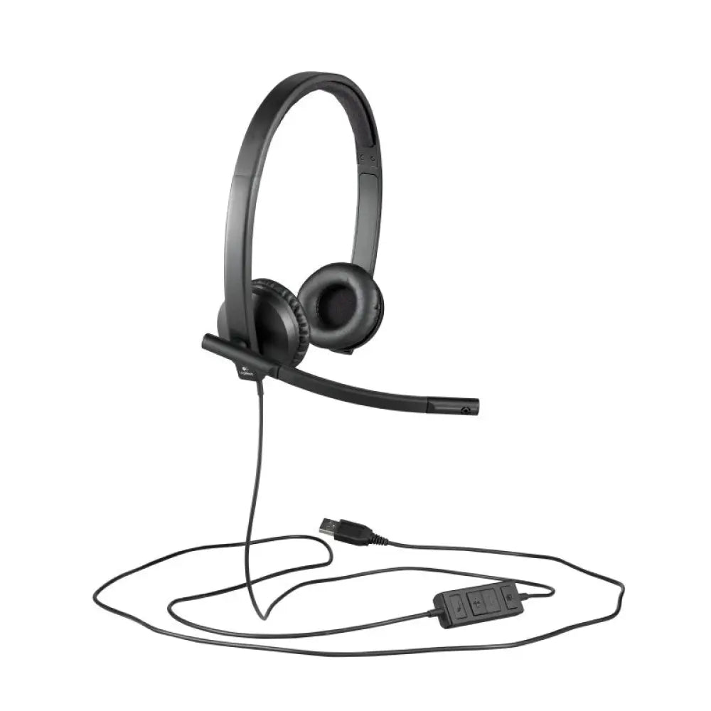 Logitech Auricular STEREO H570e USB - detalle