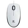 Logitech B100 Ratón Blanco OEM