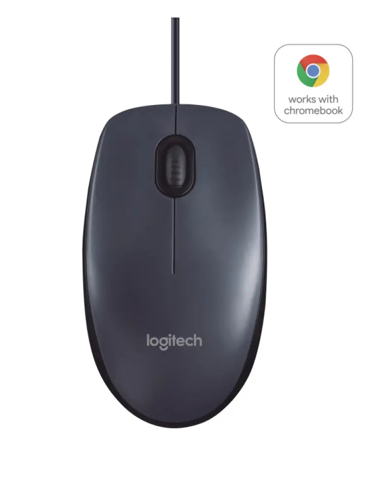 Logitech B100 ratón Oficina Ambidextro USB tipo A Óptico 800 DPI - detalle