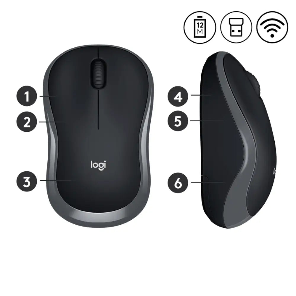 Logitech M185 - detalle