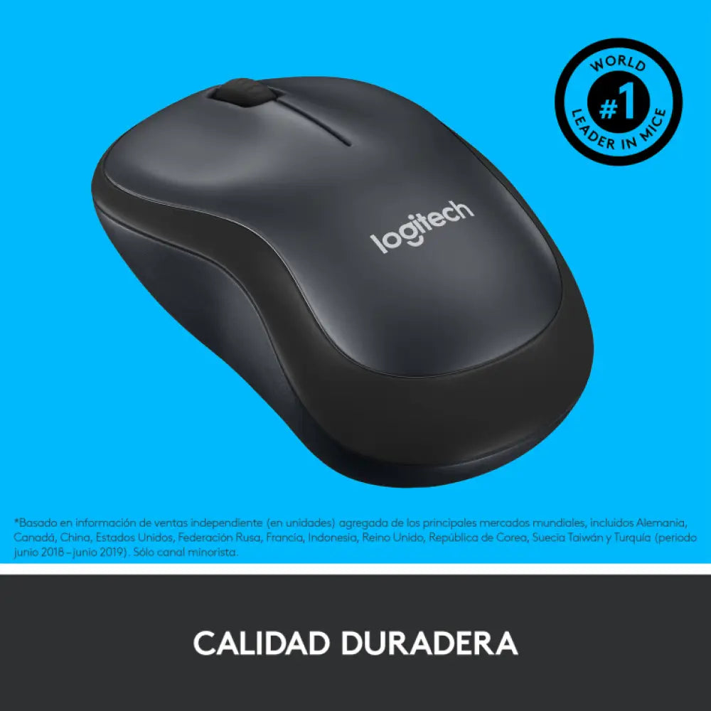 Logitech M220 Silent ratón Oficina Ambidextro RF inalámbrico Óptico 1000 DPI - detalle