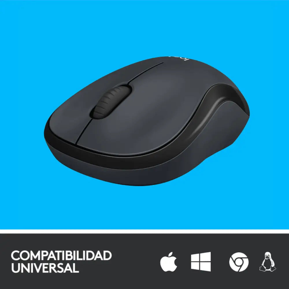 Logitech M220 Silent ratón Oficina Ambidextro RF inalámbrico Óptico 1000 DPI - detalle