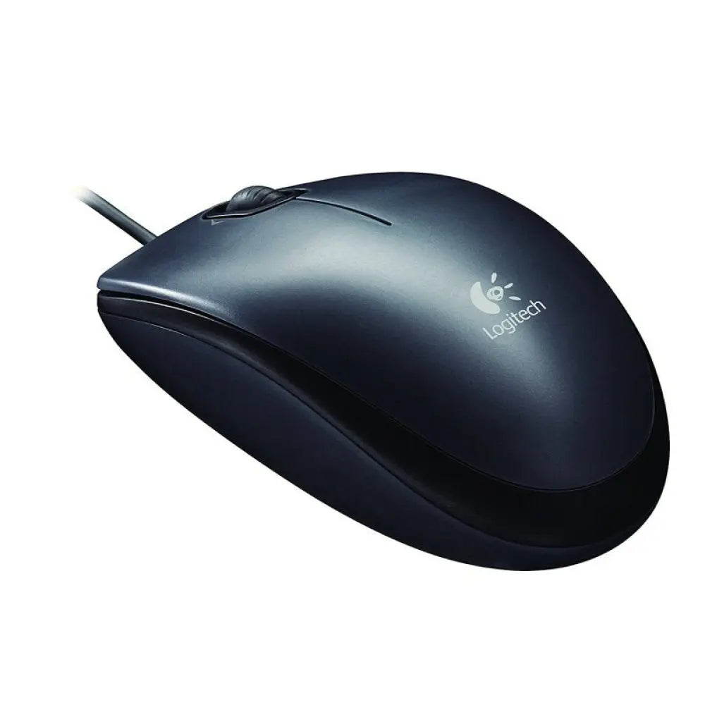 Logitech M90 ratón óptico 1000dpi USB negro - detalle