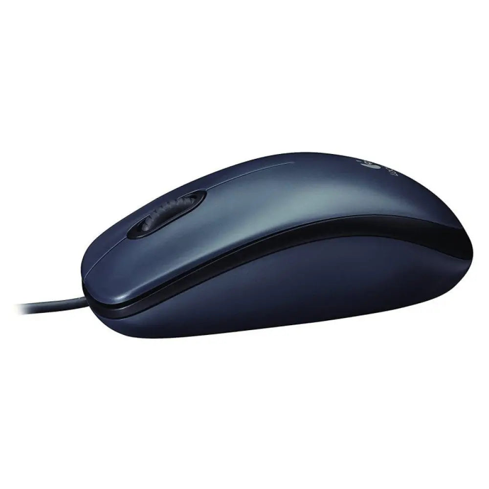Logitech M90 ratón óptico 1000dpi USB negro - detalle