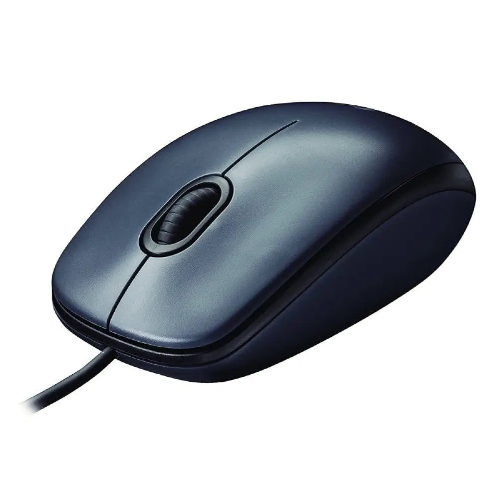 Logitech M90 ratón óptico 1000dpi USB negro - detalle