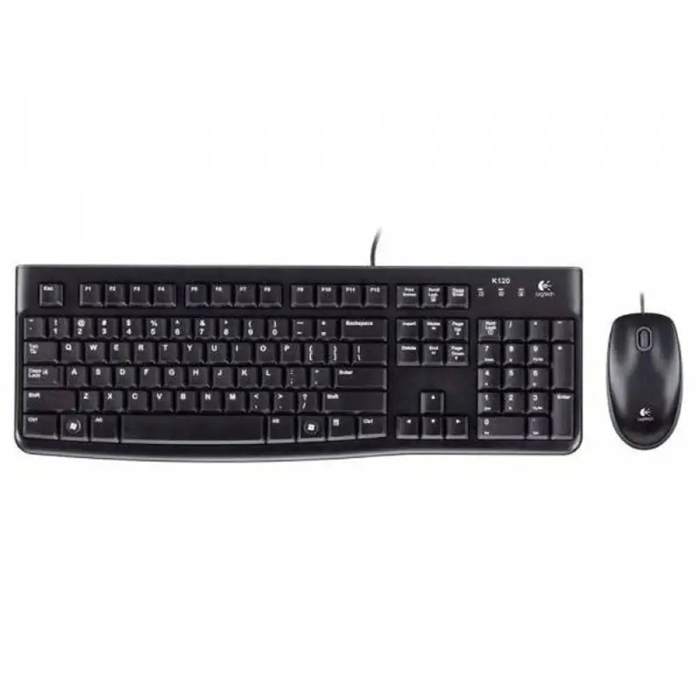 Logitech MK120 Teclado + Ratón óptico 1000dpi USB - detalle