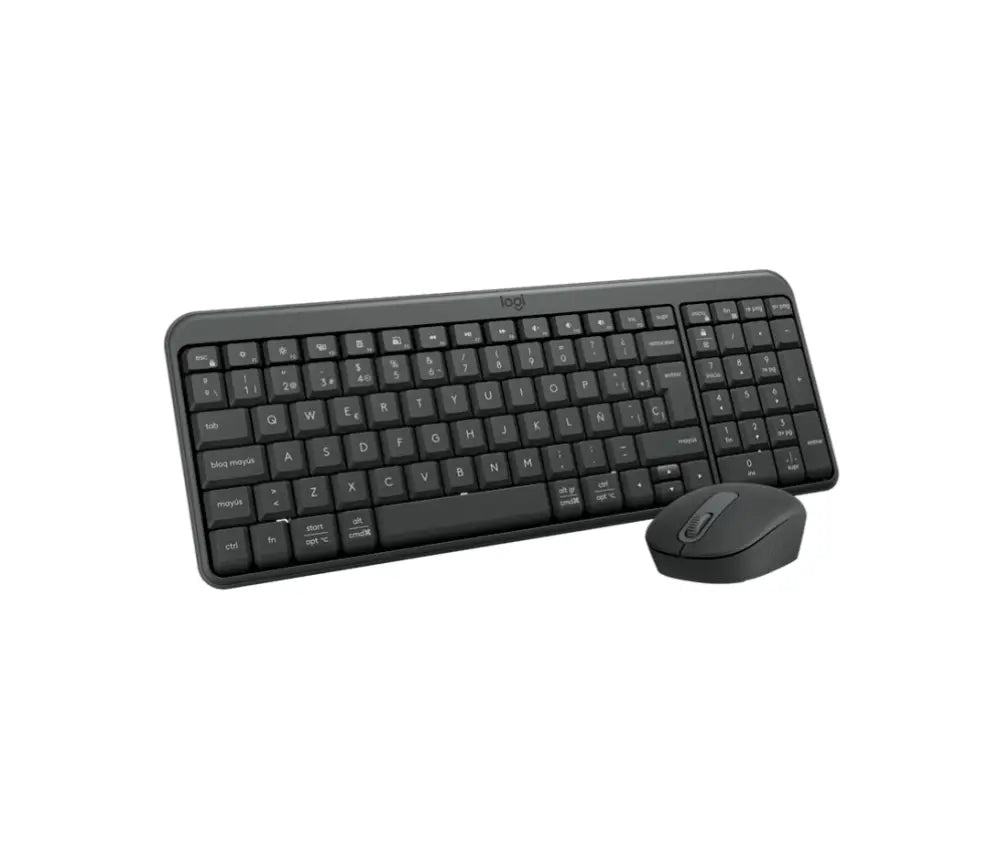 Logitech MK250 Compact Bluetooth Wireless Combo teclado Ratón incluido Universal RF Wireless + Bluetooth QWERTY Español Grafito - detalle