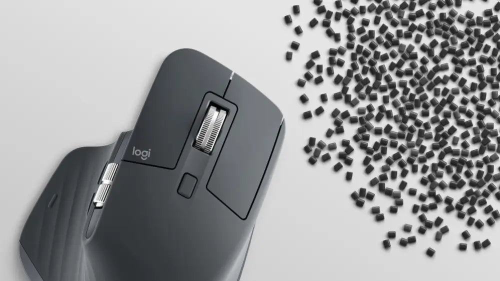 Logitech MX Master 3S. ratón inalámbrico de alto rendimiento con desplazamiento ultrarrápido. Ergo. 8000 DPI. seguimiento sobre cristal. clics discretos. Bluetooth. Windows. Linux y Chrome - detalle