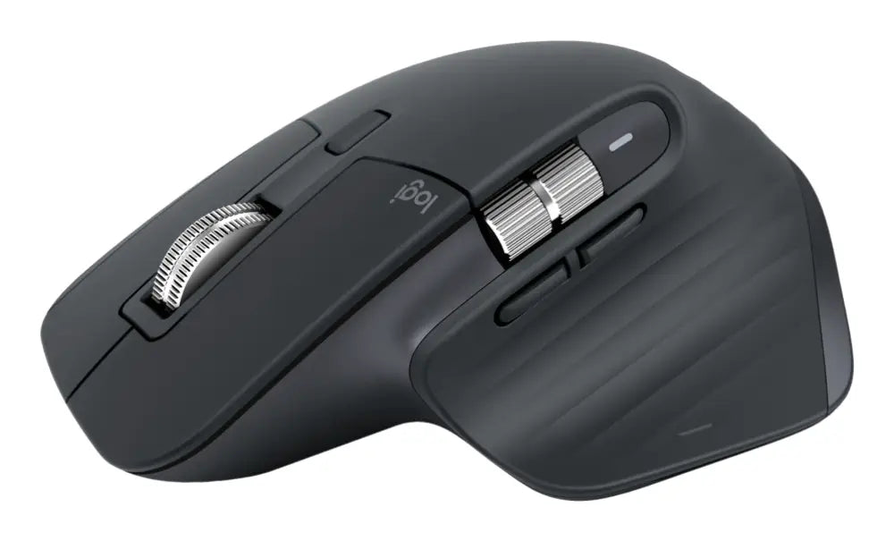 Logitech MX Master 3S. ratón inalámbrico de alto rendimiento con desplazamiento ultrarrápido. Ergo. 8000 DPI. seguimiento sobre cristal. clics discretos. Bluetooth. Windows. Linux y Chrome - detalle