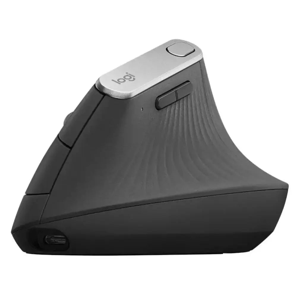 Logitech MX Vertical Ratón ergonómico Negro - detalle