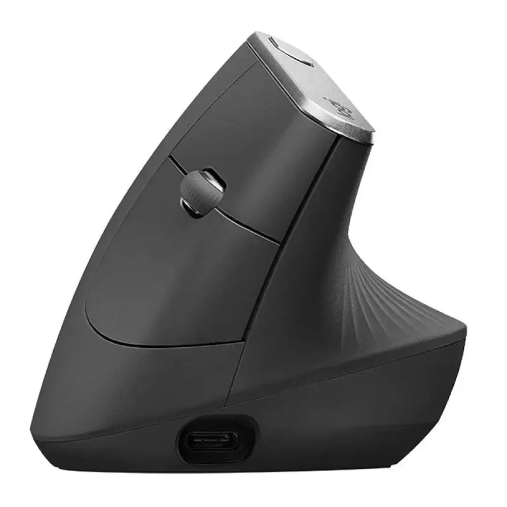 Logitech MX Vertical Ratón ergonómico Negro - detalle