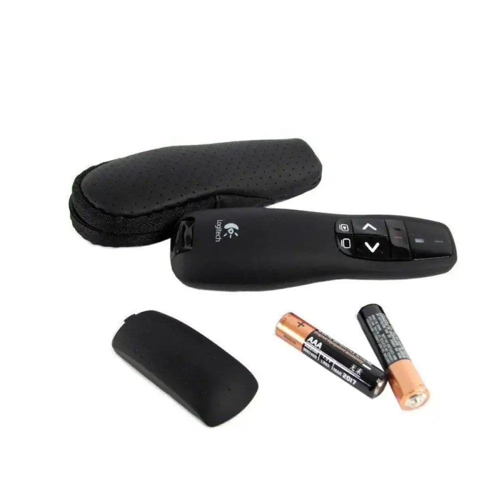 Logitech R400 Wireless Presenter + puntero láser - detalle