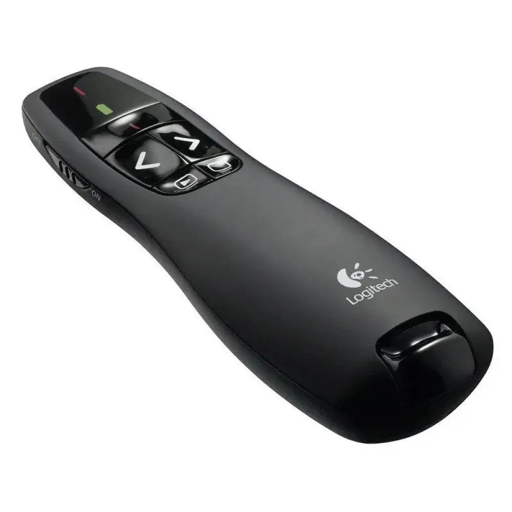 Logitech R400 Wireless Presenter + puntero láser - detalle