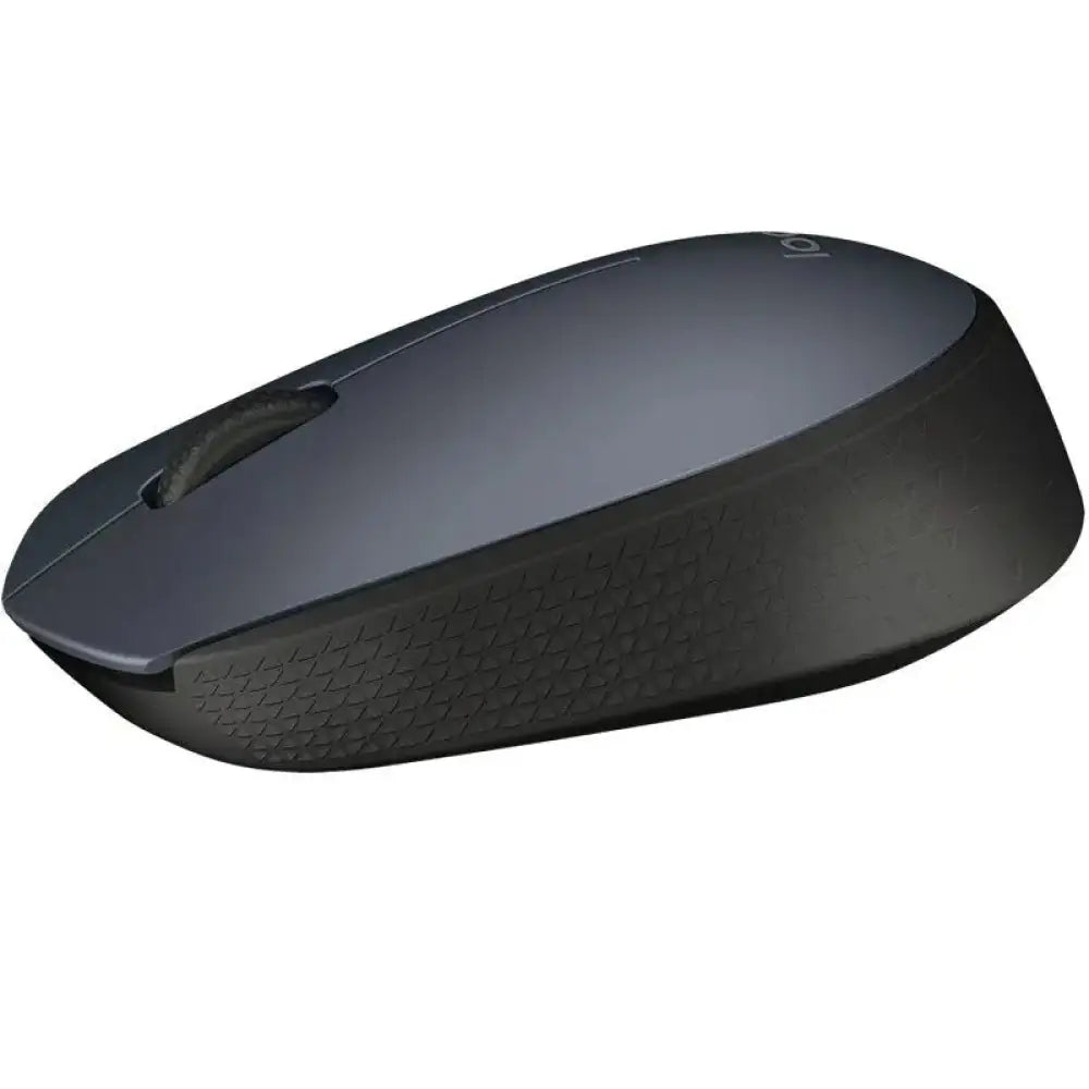 Ratón inalámbrico Logitech M170 con receptor nano, diseño compacto y conexión 2.4G para uso cómodo y sin cables.