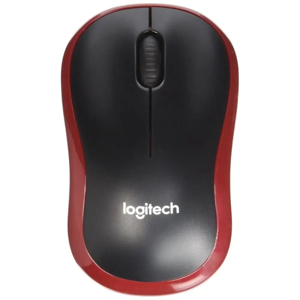 Logitech Ratón Inalámbrico M185 Rojo - detalle