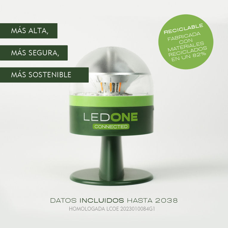 LUZ DE EMERGENCIA LED ONE V16 ECO DGT 3.0 BALIZA GEOLOCALIZADA - detalle