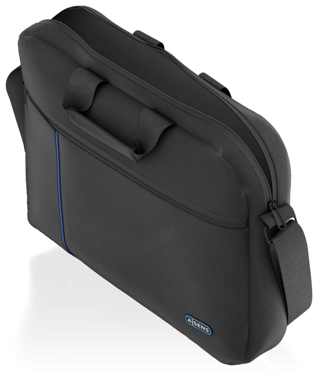 MALETIN AISENS 15,6" NEGRO - detalle