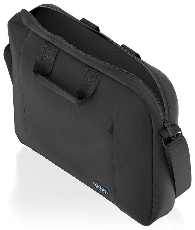 MALETIN AISENS 15,6" NEGRO - detalle