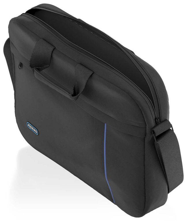 MALETIN AISENS 15,6" NEGRO - detalle