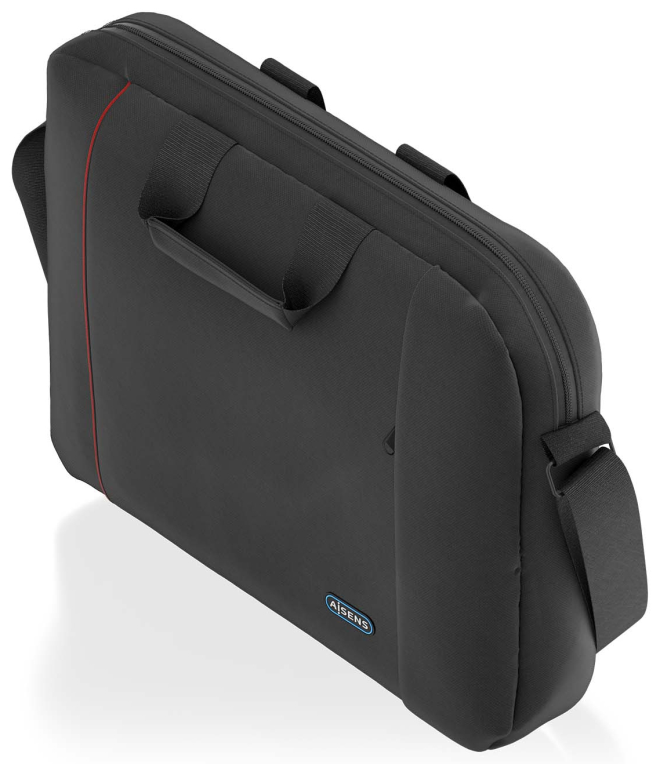 MALETIN AISENS 15,6" NEGRO - detalle