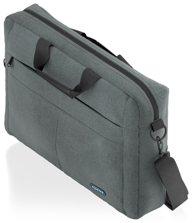 MALETIN AISENS PREMIUM 15,6" GRIS - detalle