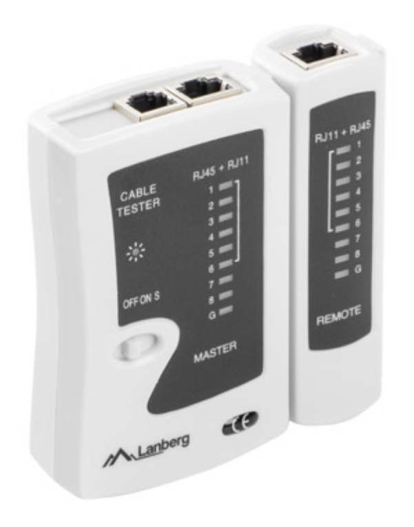 MALETIN HERRAMIENTAS LANBERG NETWORK Y TESTER - detalle