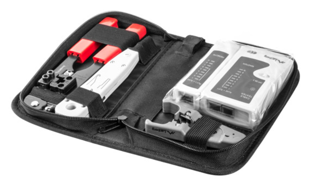 MALETIN HERRAMIENTAS LANBERG NETWORK Y TESTER - detalle