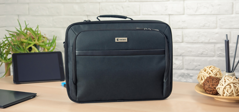 MALETIN NATEC BOXER LITE 15.6" BLACK - detalle