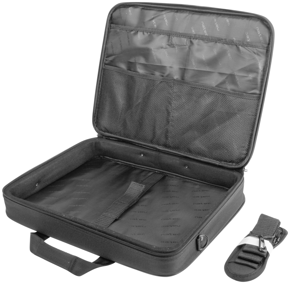 MALETIN NATEC DOBERMAN 15.6" NEGRO - detalle