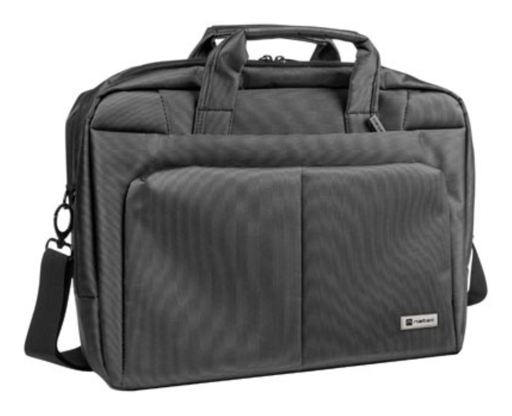 MALETIN NATEC GAZELLE 15.6" - 16" GRAFITO - detalle