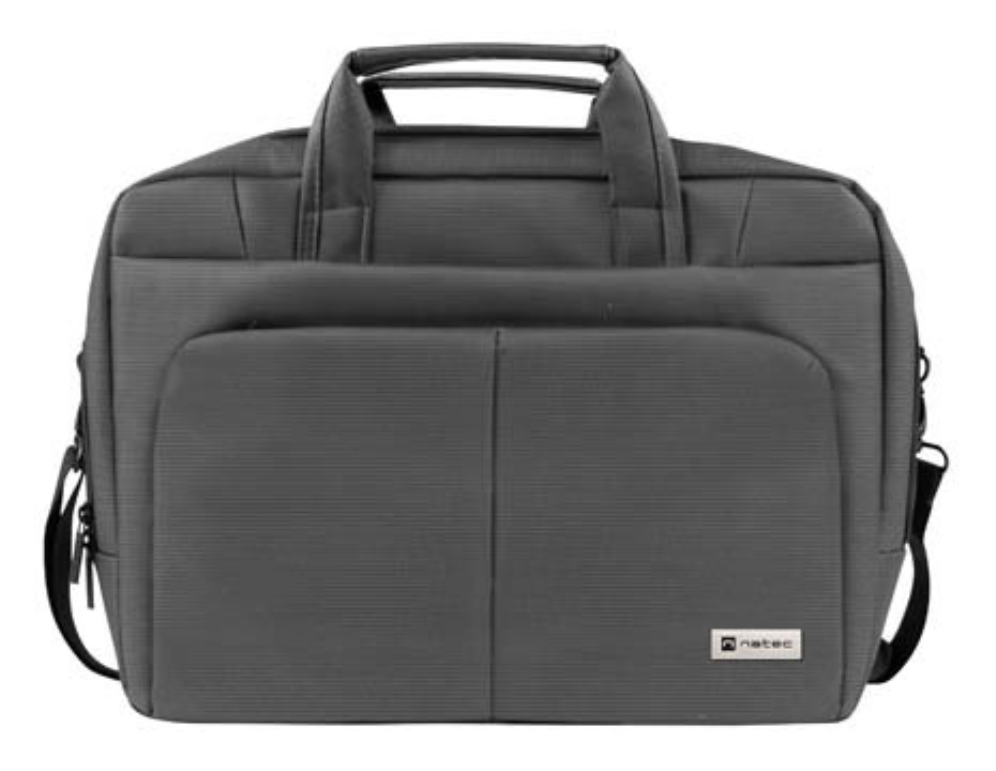 MALETIN NATEC GAZELLE 15.6" - 16" GRAFITO