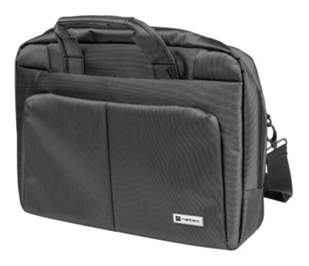 MALETIN NATEC GAZELLE 15.6" - 16" GRAFITO - detalle