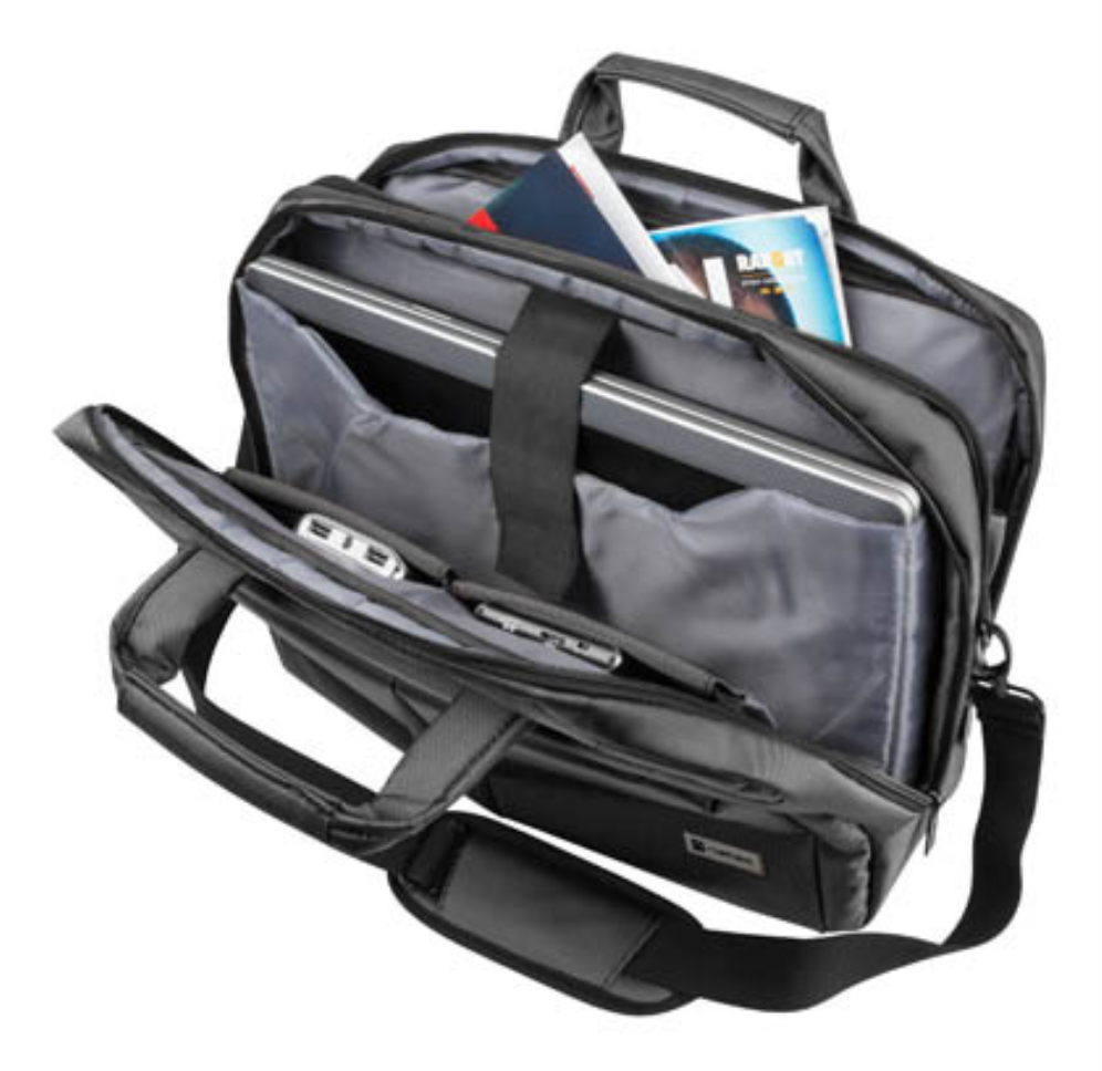 MALETIN NATEC GAZELLE 15.6" - 16" GRAFITO - detalle