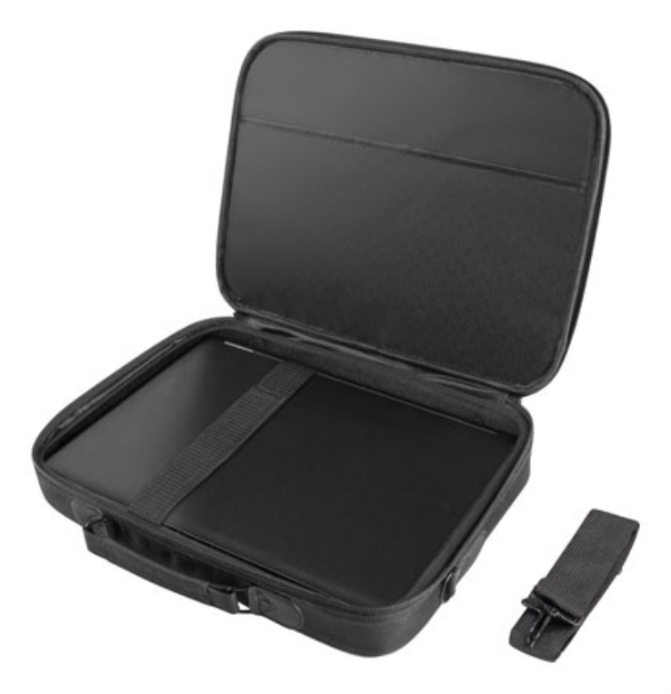 MALETIN NATEC IMPALA 2 14.1" ONYX NEGRO - detalle