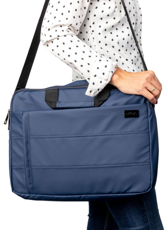 MALETIN NILOX STYLE 15,6" AZUL - detalle