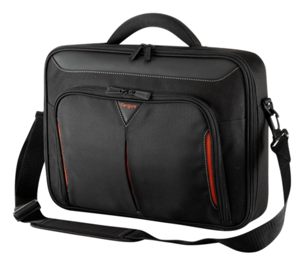 MALETIN TARGUS CLAMSHELL CLASSIC+ 15-15,6" NEGRO/ROJO - detalle