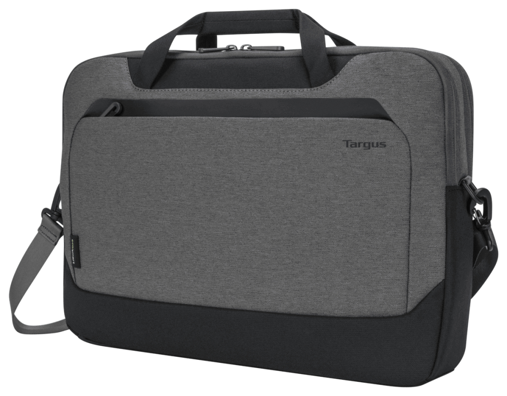 MALETIN TARGUS CYPRESS ECO TOPLOAD ANTIRROBO 15.6" GRIS - detalle