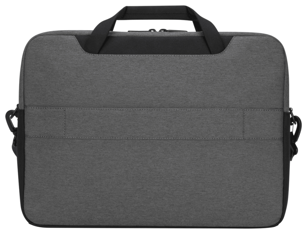 MALETIN TARGUS CYPRESS ECO TOPLOAD ANTIRROBO 15.6" GRIS - detalle